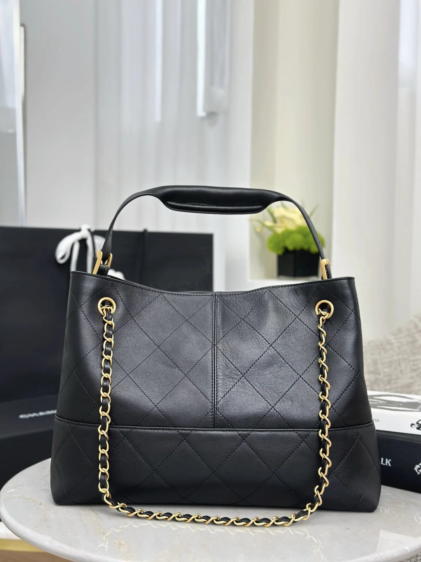 Сумка Chanel 25A Hobo шопер 24х36х14 см - фото 4