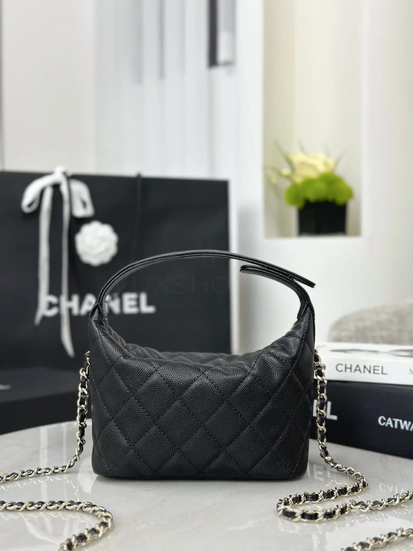 Сумка Chanel 25A Ланч-бокс 19х21х6 см - фото 4