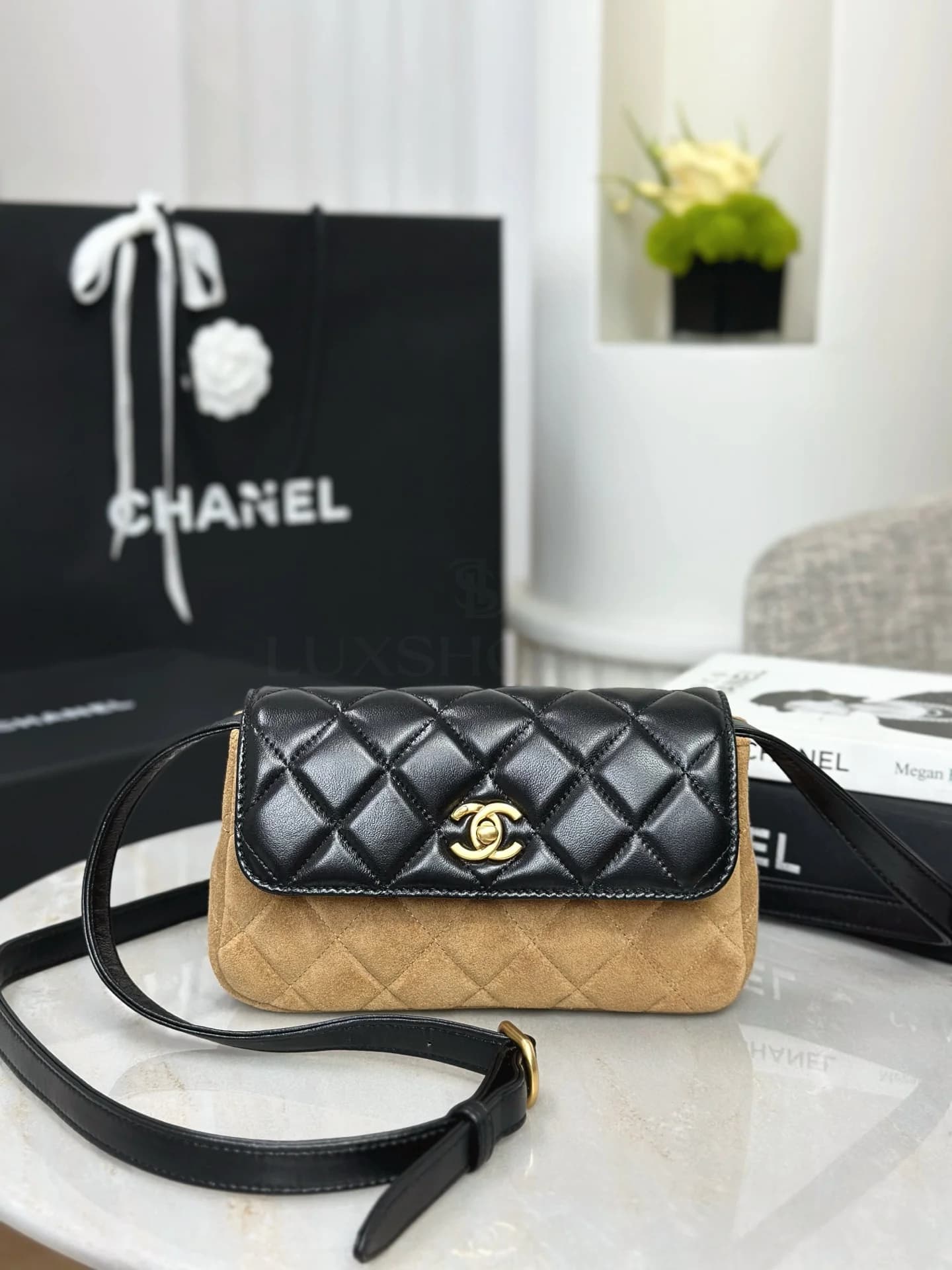Сумка Chanel 25A Горизонтальный клатч 20х12х1.5 см - фото 2