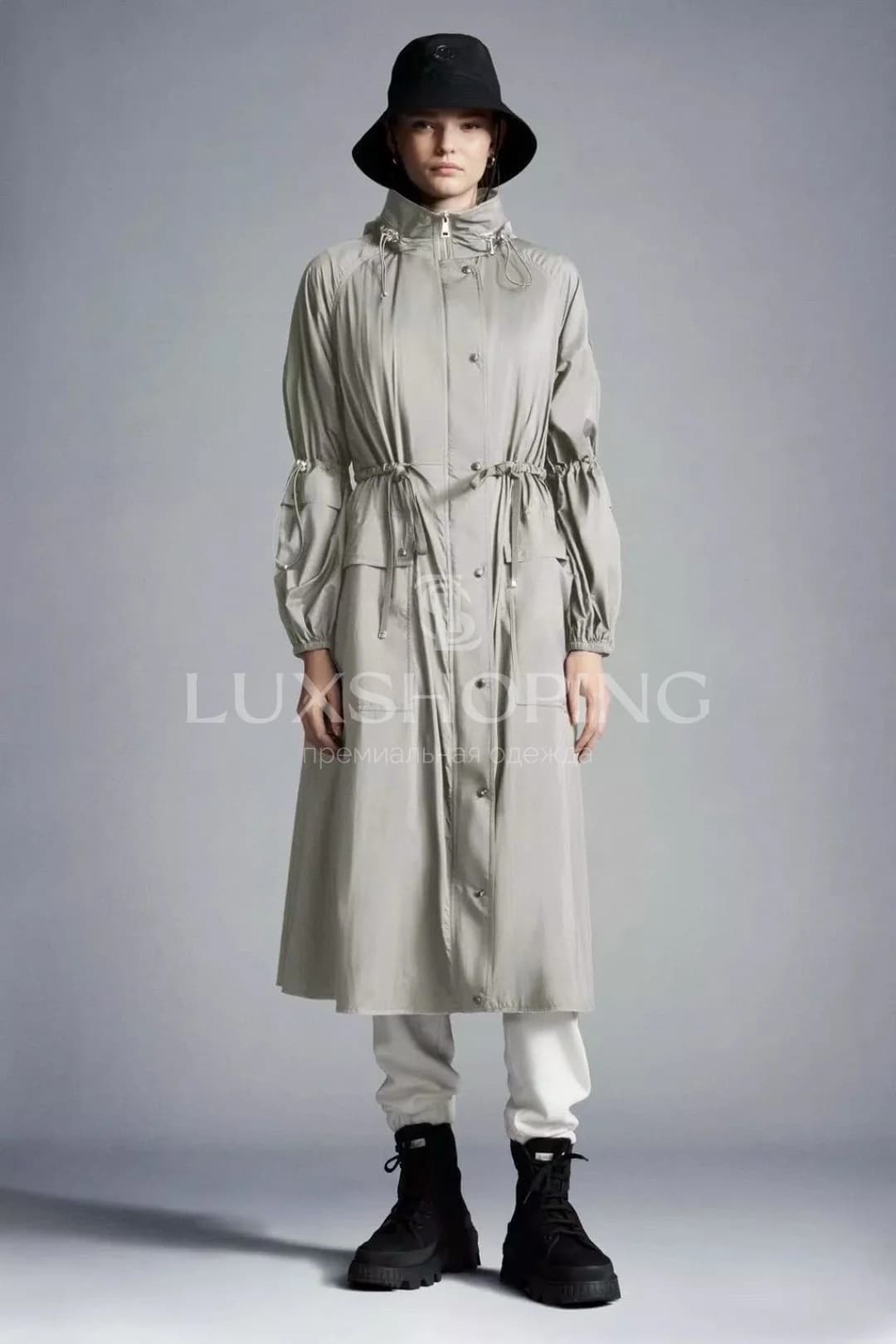 Moncler Женское длинное пальто-парка с утеплителем - фото 2