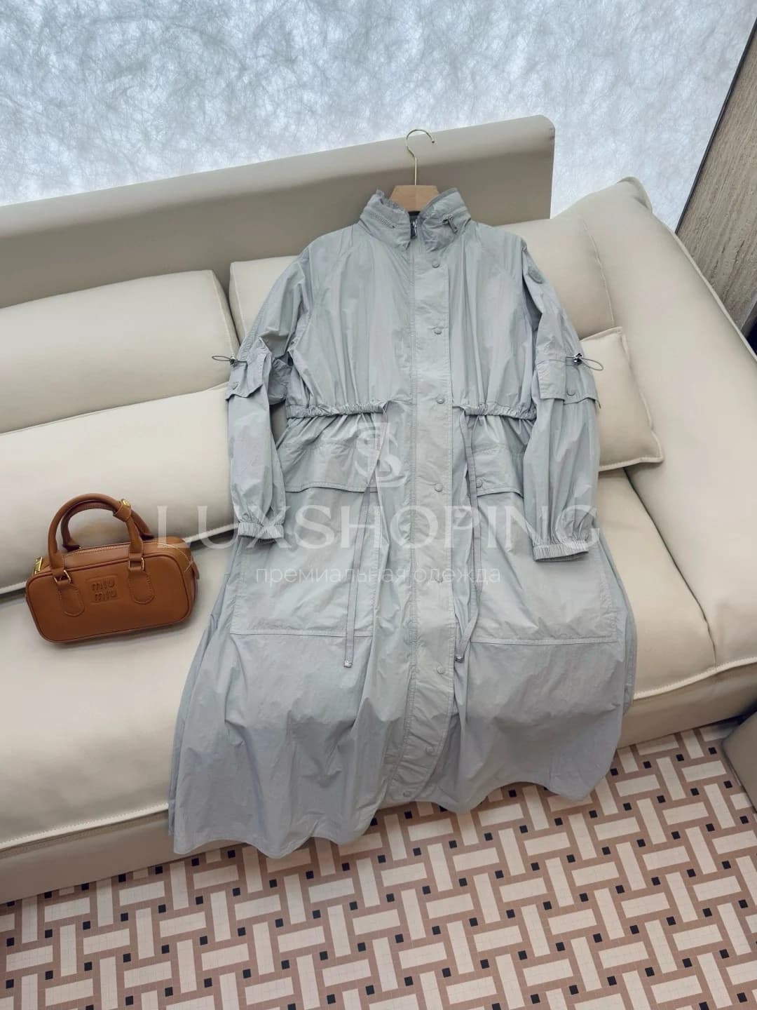 Moncler Женское длинное пальто-парка с утеплителем - фото 5