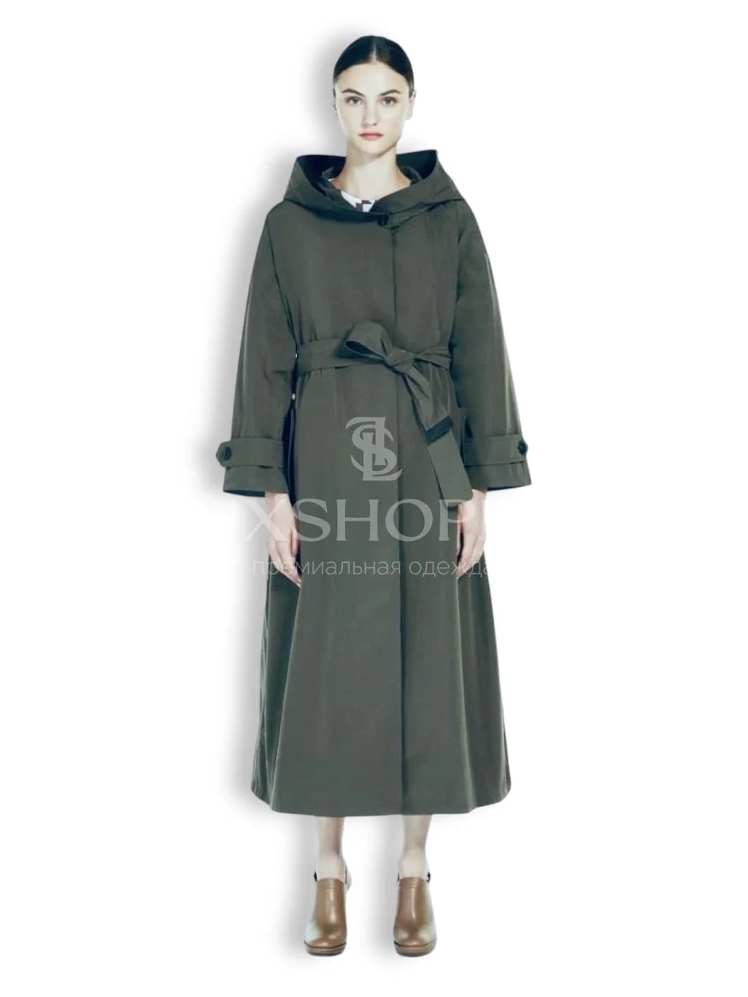 MaxMara The Cube тренч из 100% хлопка