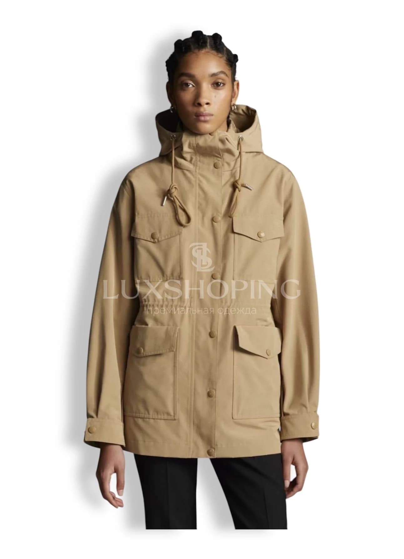 Moncler – Куртка-ветровка с капюшоном и кулиской