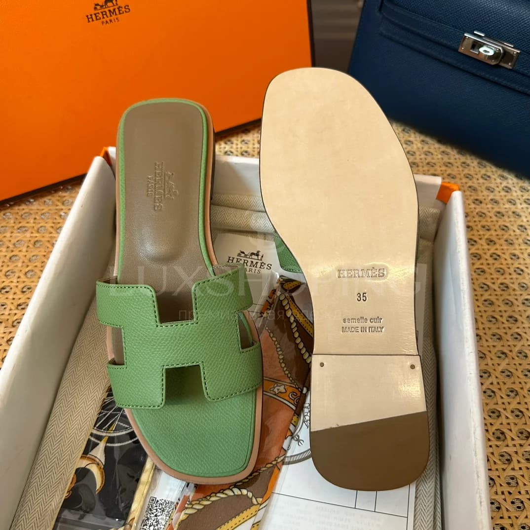 Шлепанцы Hermes Oran art65 - фото 9