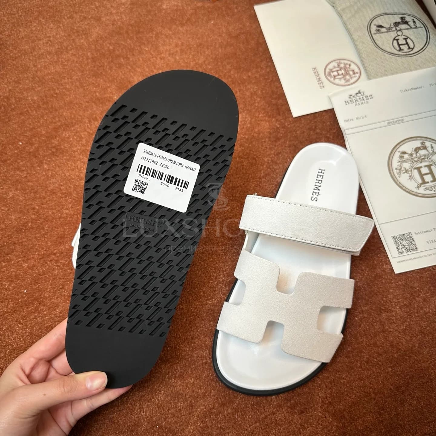 Сандали Hermes Chypre art111 - фото 8