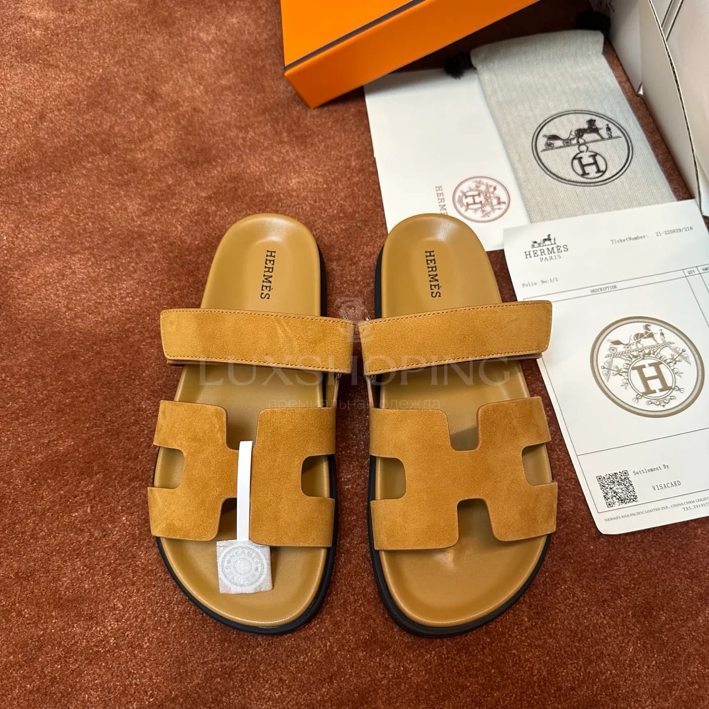 Сандали Hermes Chypre art131 - фото 2