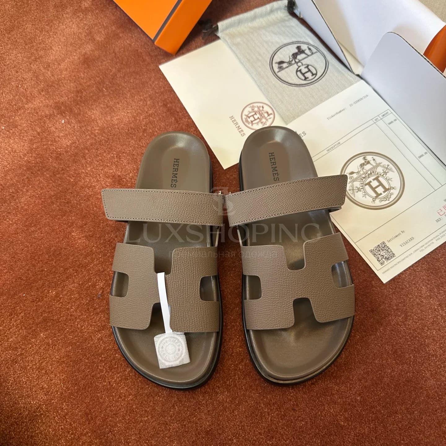 Сандали Hermes Chypre art138 - фото 2