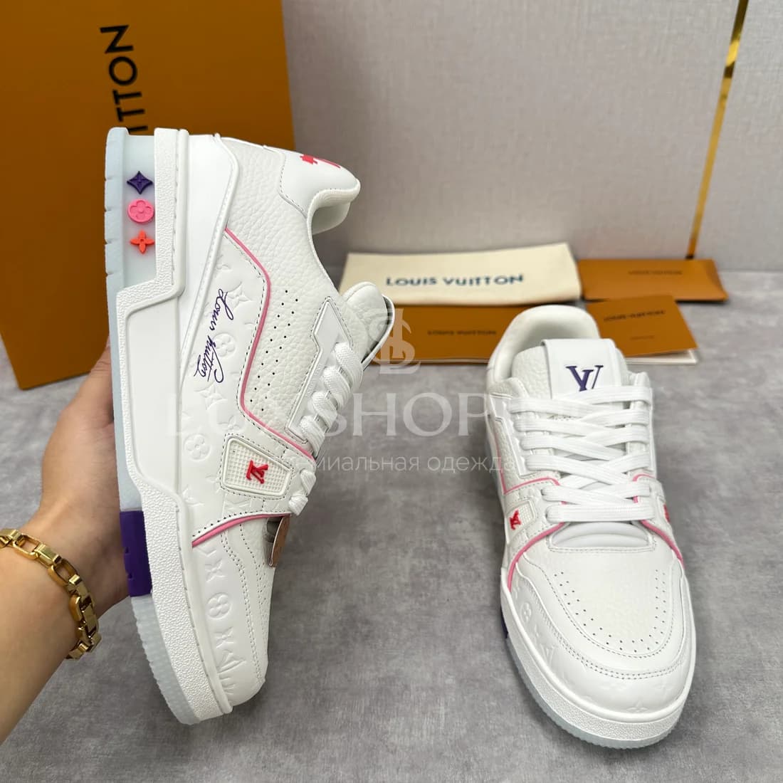 Кроссовки Louis Vuitton Traner art202 - фото 5