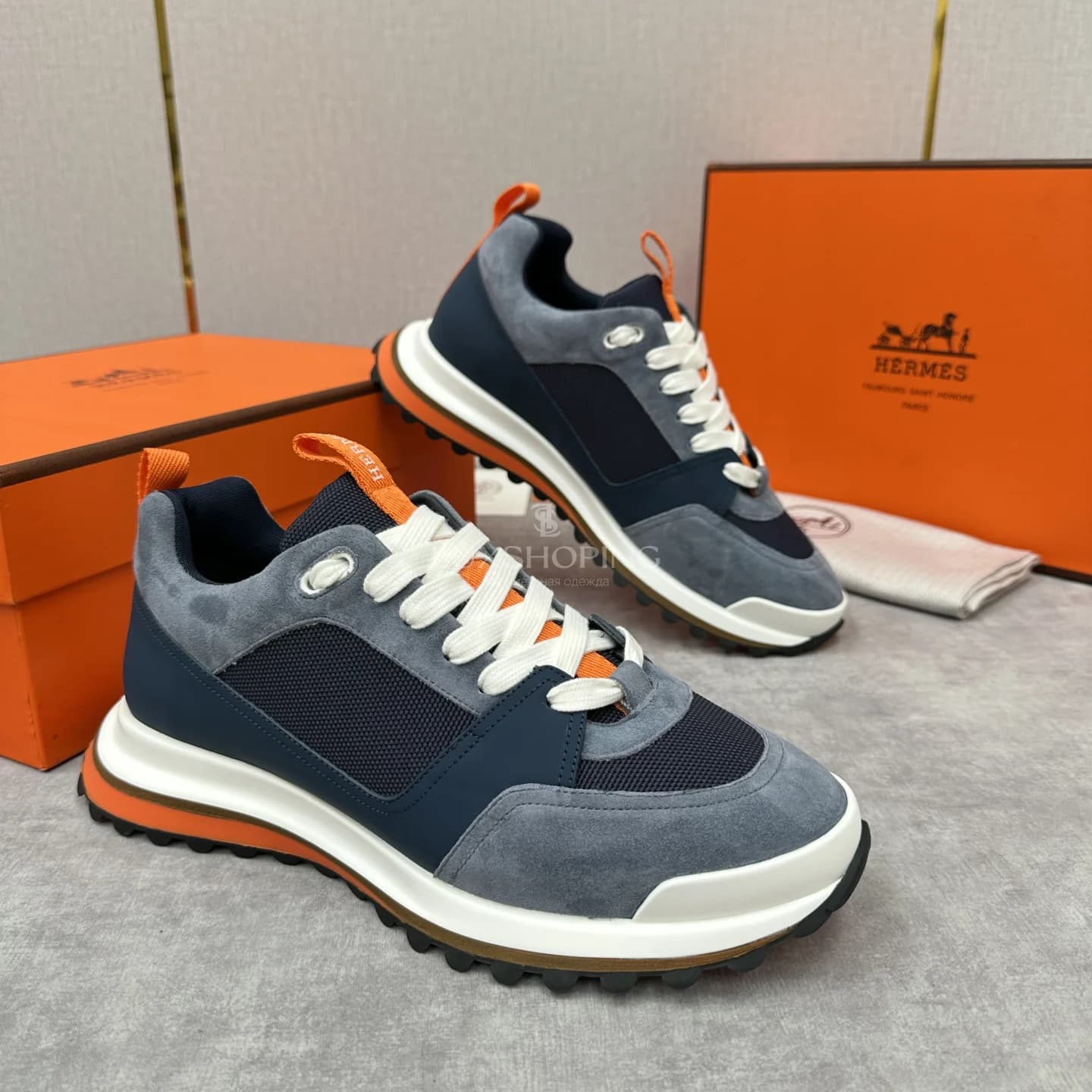 Кроссовки Hermes Leader art206 - фото 6