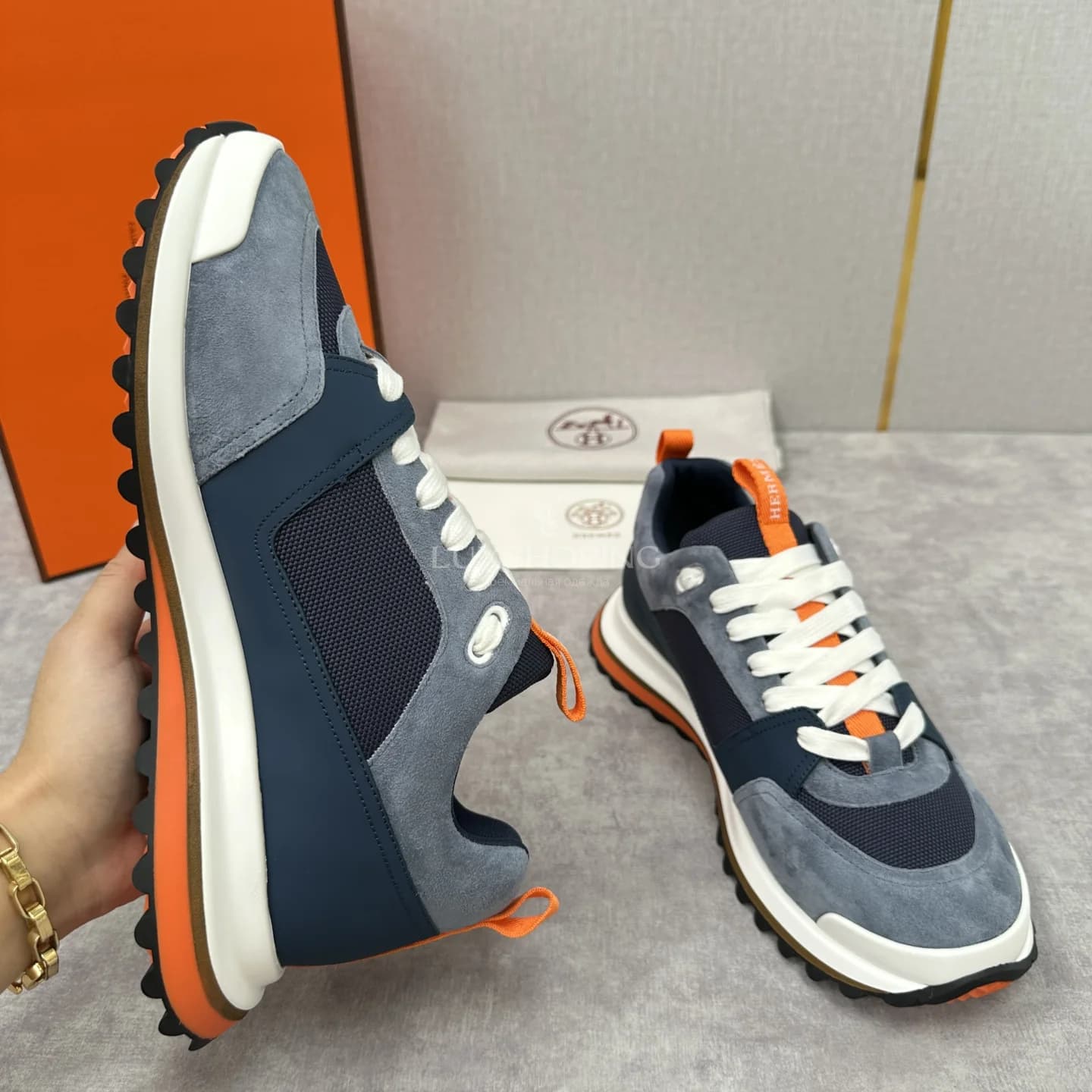 Кроссовки Hermes Leader art206 - фото 9