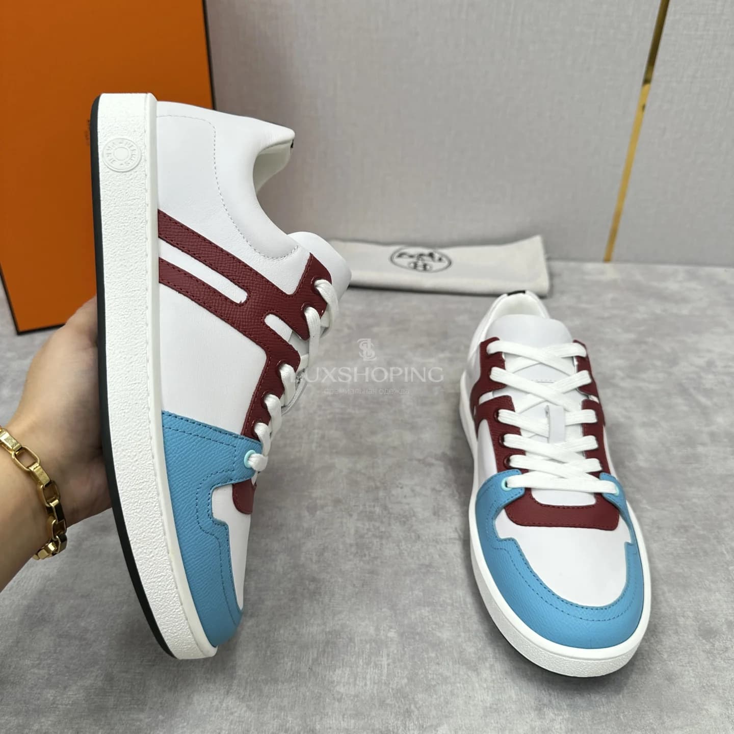 Кроссовки Hermes Join art210 - фото 4