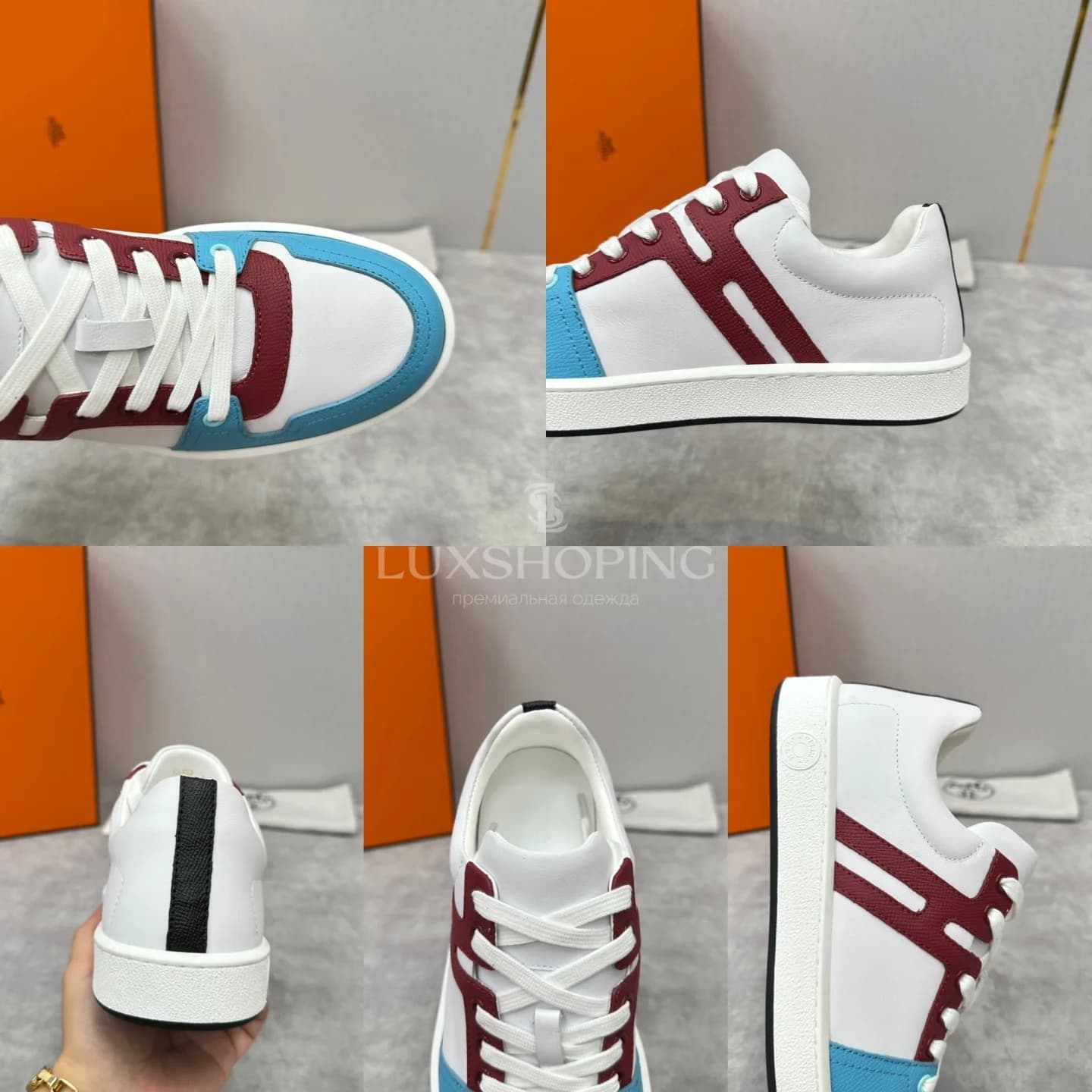 Кроссовки Hermes Join art210 - фото 8