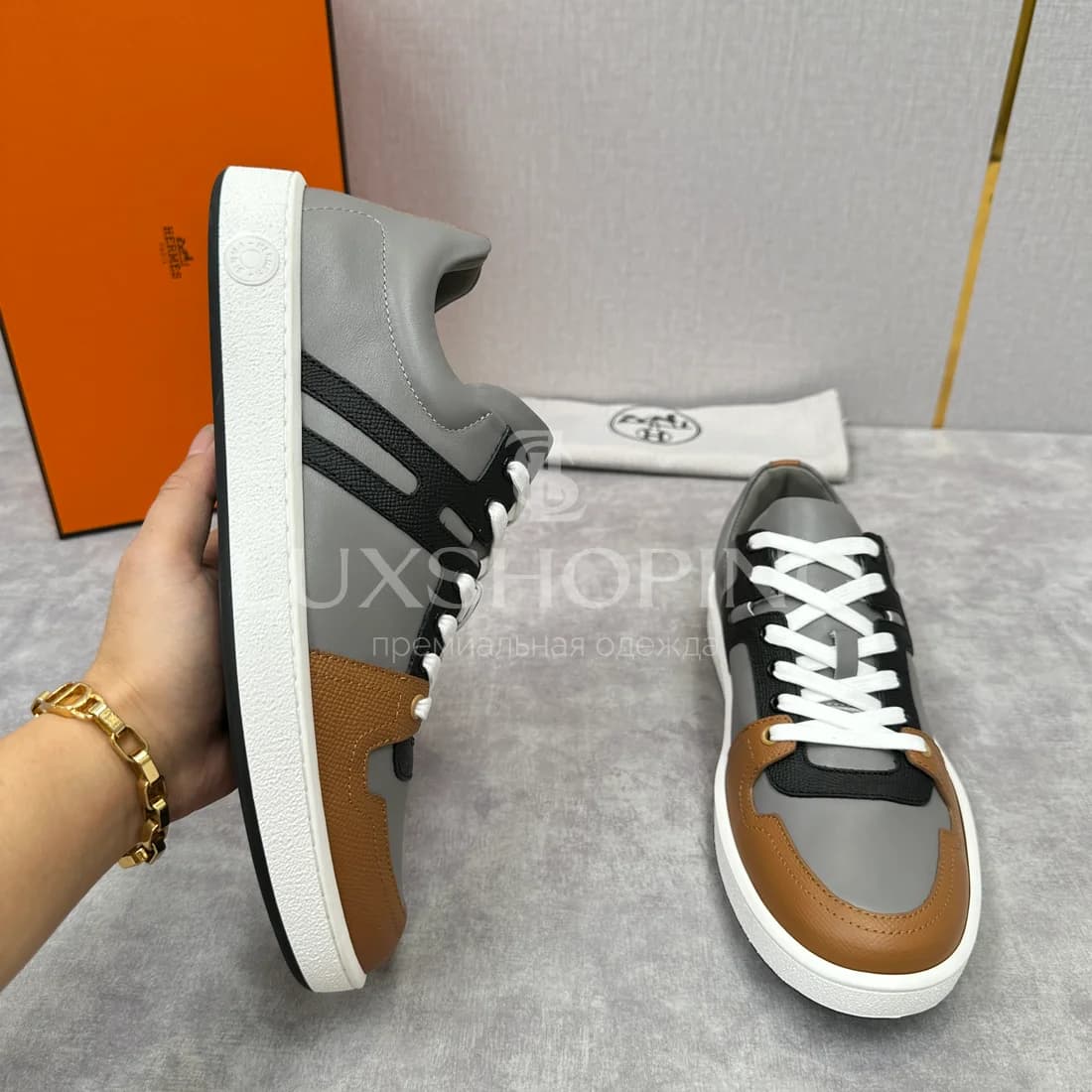 Кроссовки Hermes Join art212 - фото 5