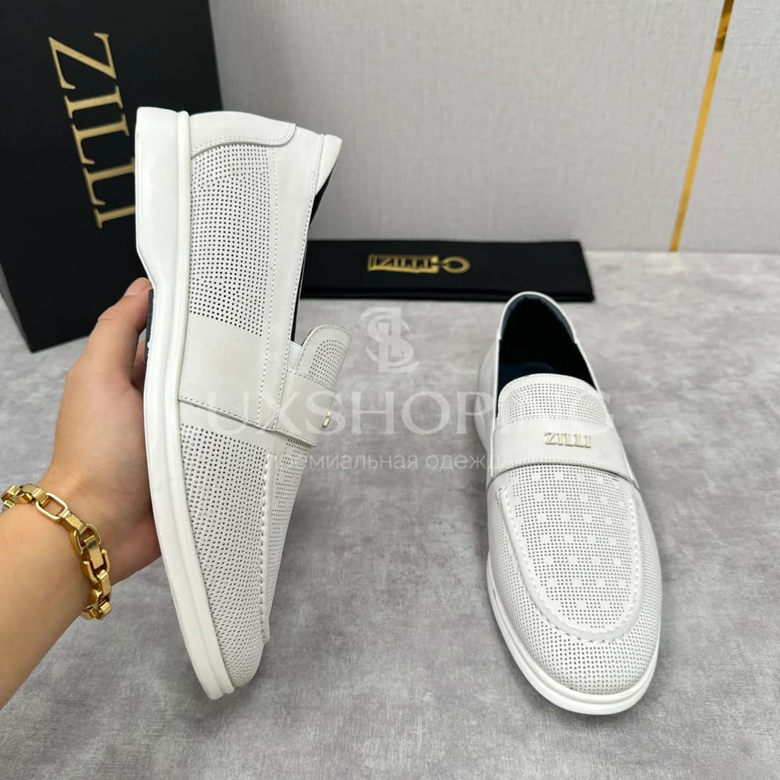 Лоферы Zilli art219 - фото 5