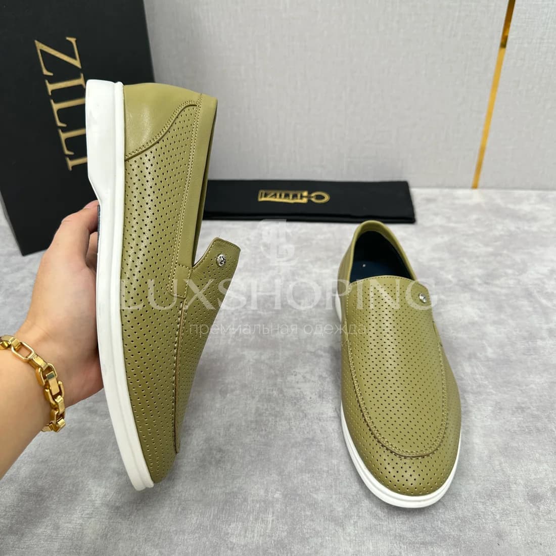 Лоферы Zilli art227 - фото 5