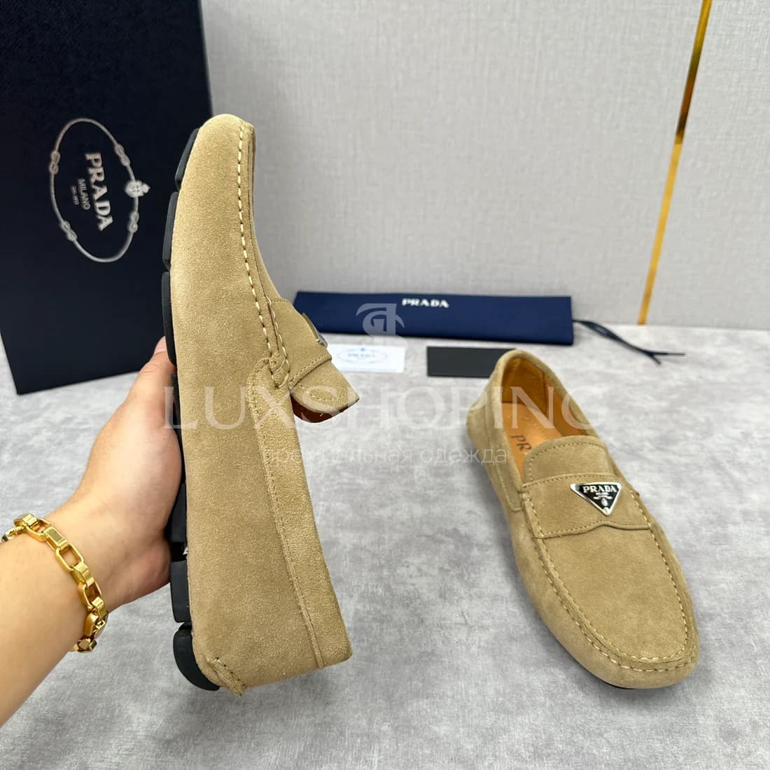 Лоферы Prada Saffiano art228 - фото 7