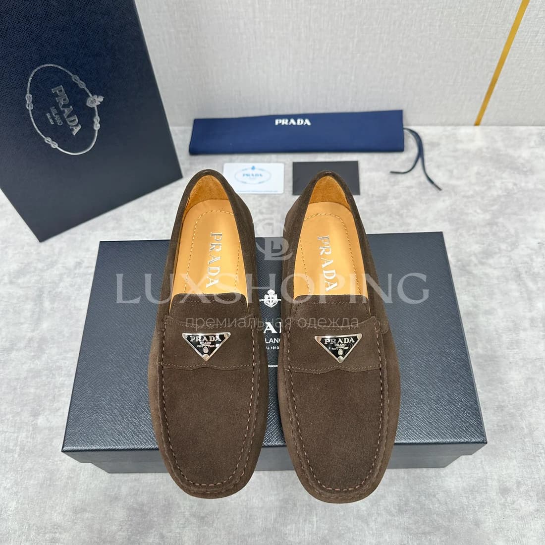 Лоферы Prada Saffiano art230 - фото 2