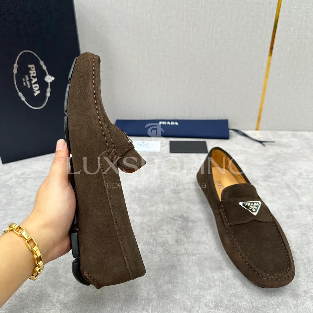 Лоферы Prada Saffiano art230 - фото 7