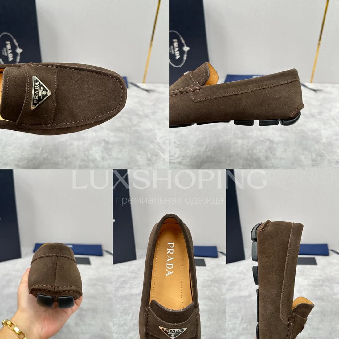 Лоферы Prada Saffiano art230 - фото 10