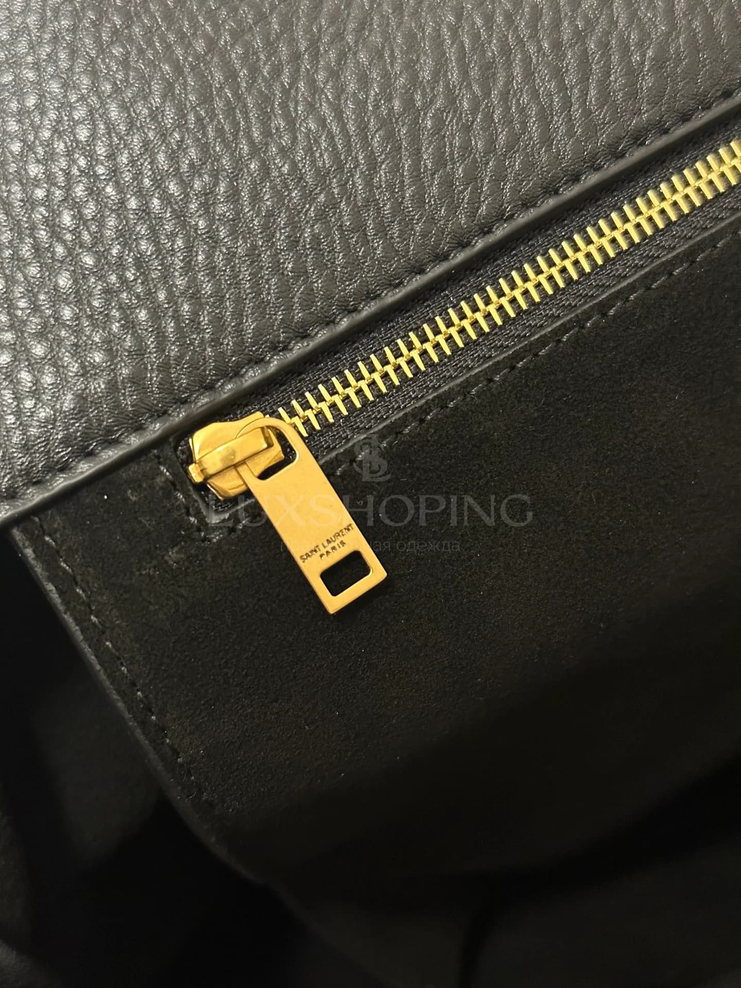 Сумка Saint Laurent BEA 50x32x28x18 cm черная - фото 6