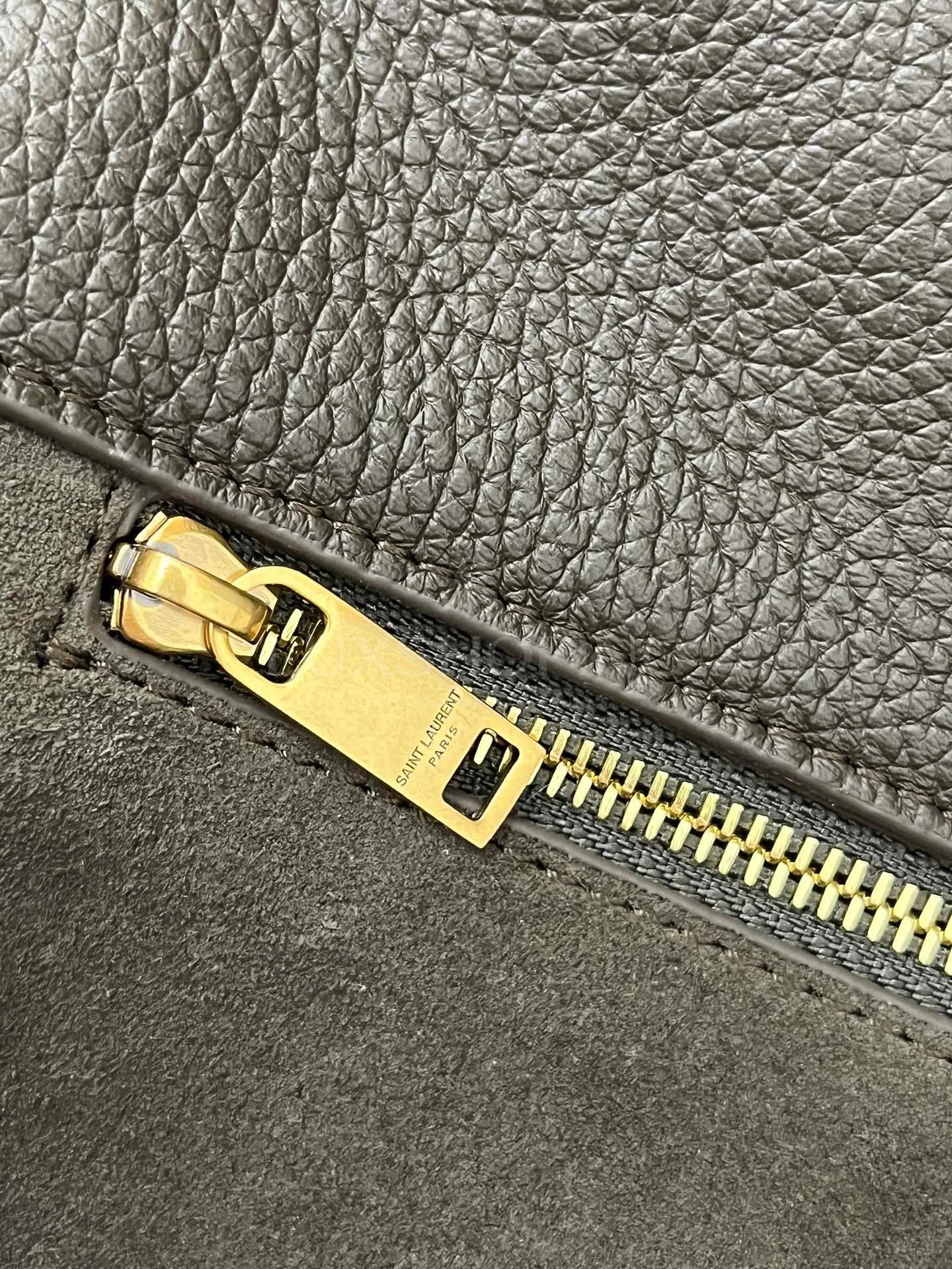 Сумка Saint Laurent BEA 50x32x28x18 cm серая - фото 6