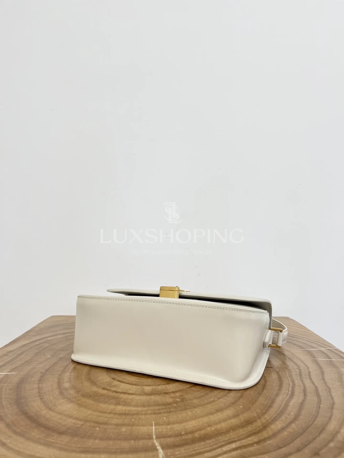 Сумка YSL Solferino 24×17×8.5 см белая - фото 6