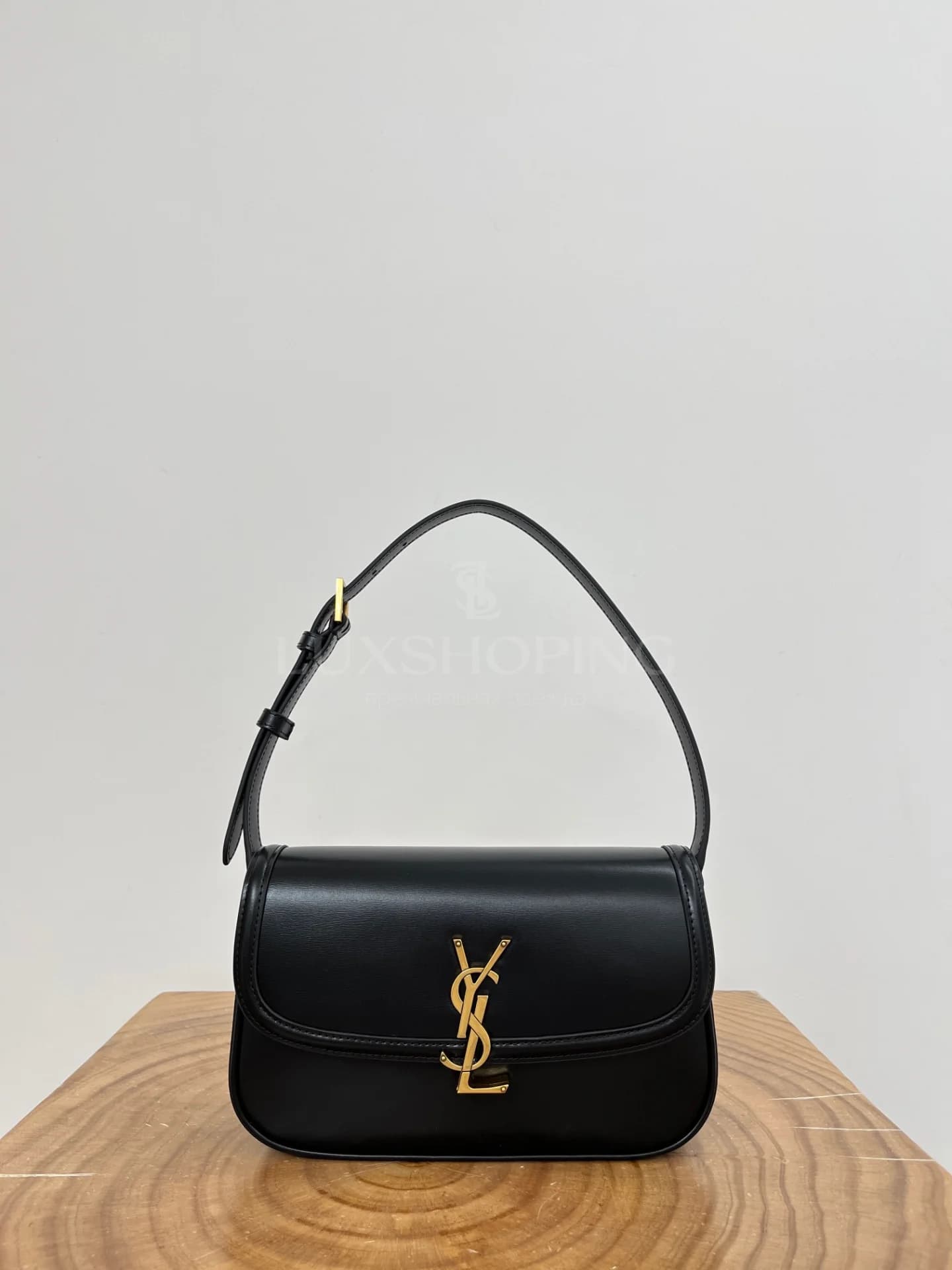 Сумка YSL Solferino 24×17×8.5 см черная