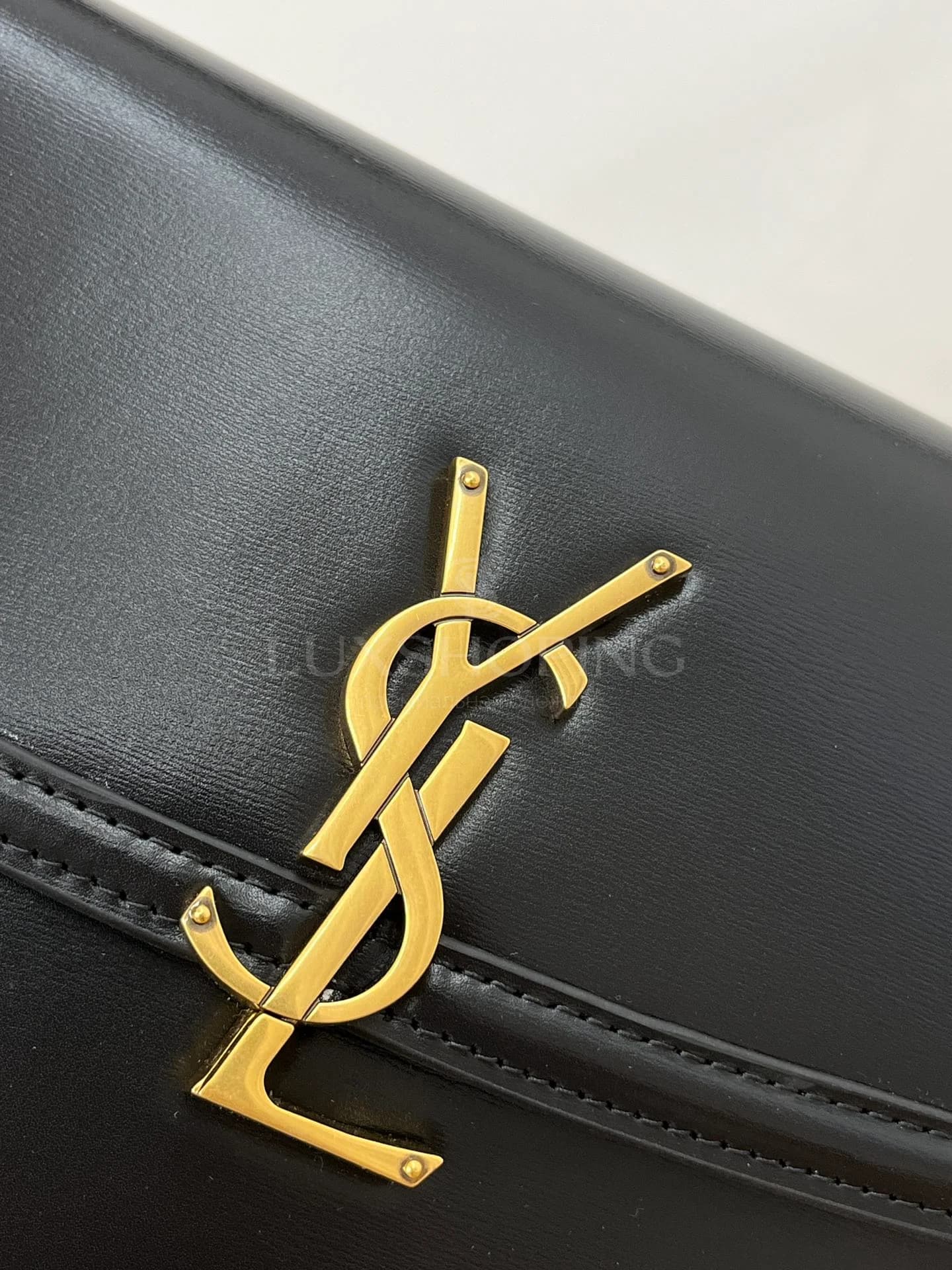 Сумка YSL Solferino 24×17×8.5 см черная - фото 4