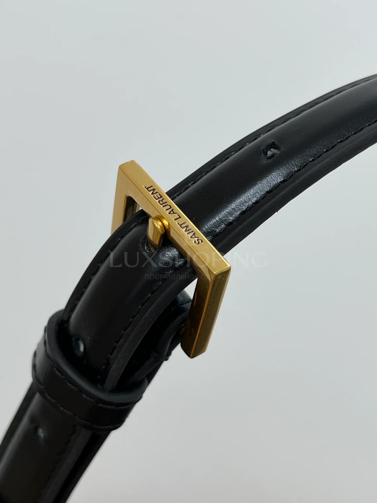 Сумка YSL Solferino 24×17×8.5 см черная - фото 5