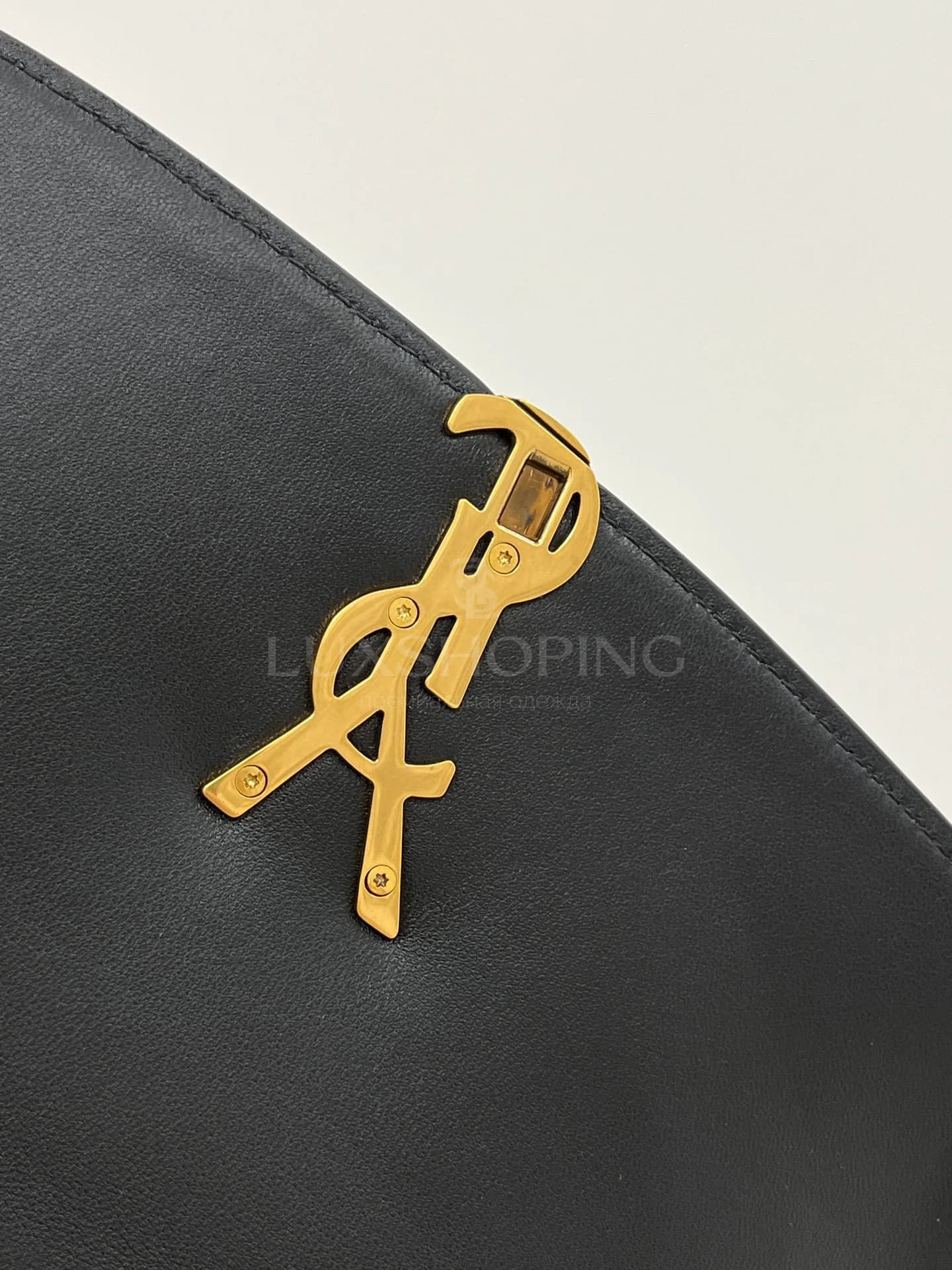 Сумка YSL Solferino 24×17×8.5 см черная - фото 6