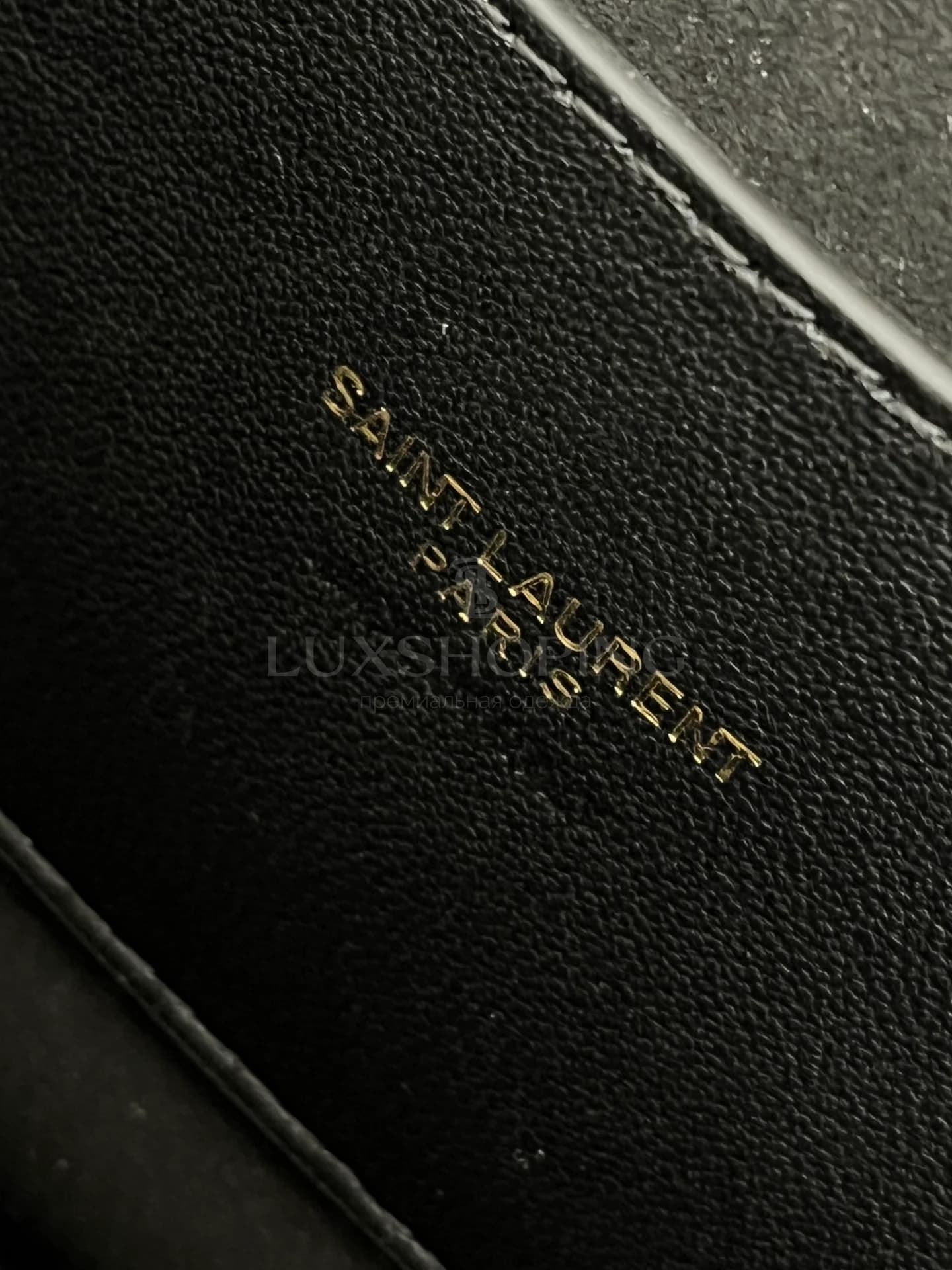 Сумка YSL Solferino 24×17×8.5 см черная - фото 7