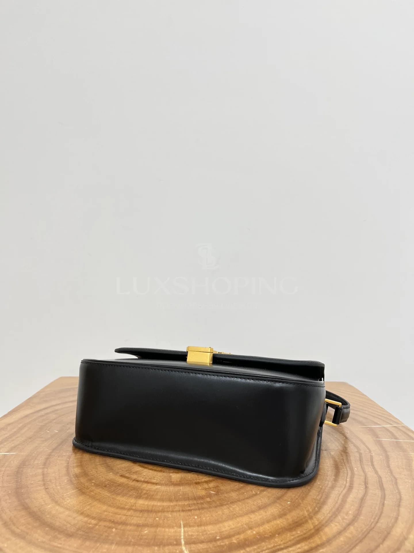 Сумка YSL Solferino 24×17×8.5 см черная - фото 9