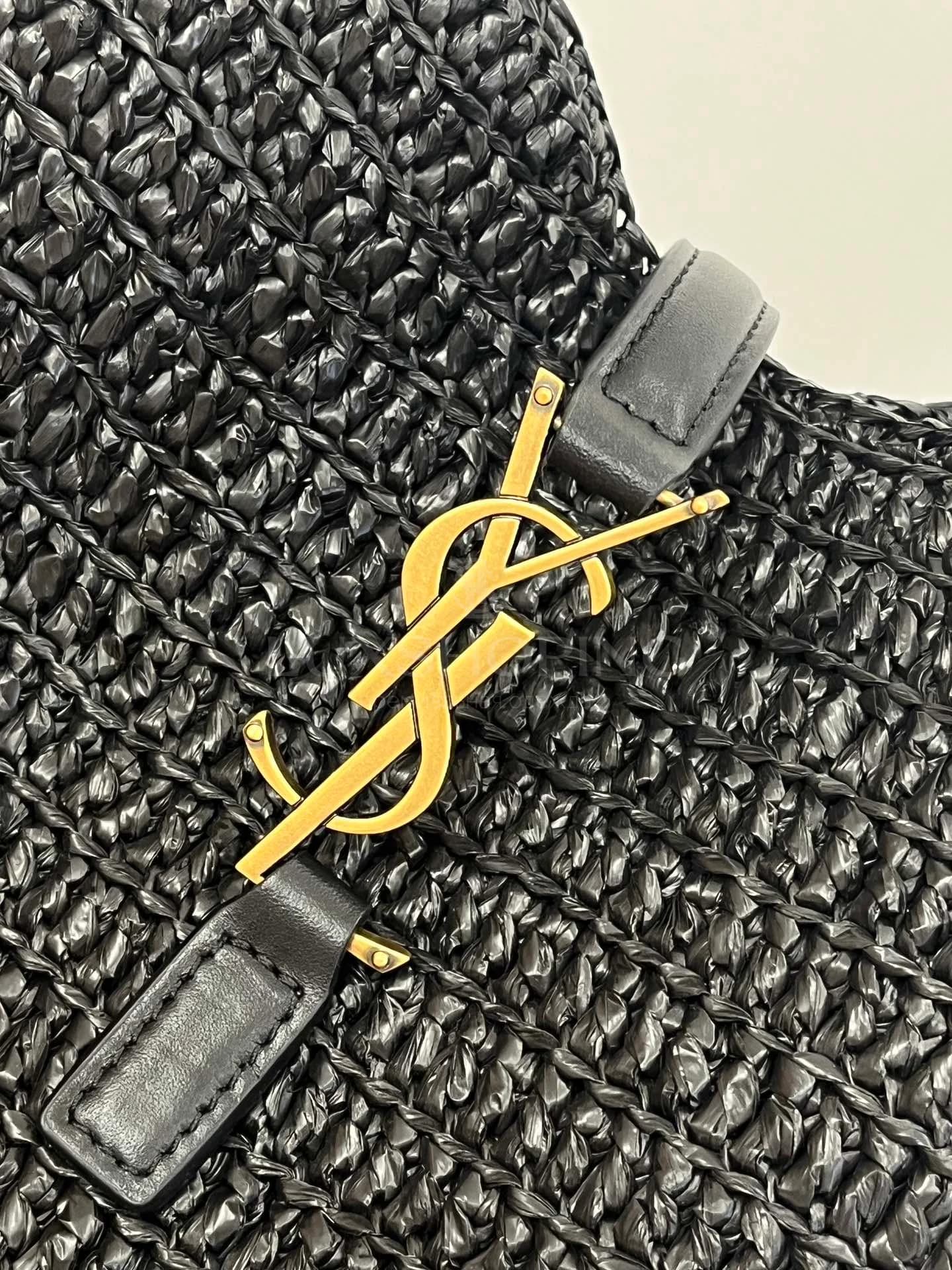 Сумка YSL Le Soft Hobo 22×22×10 см черная - фото 4