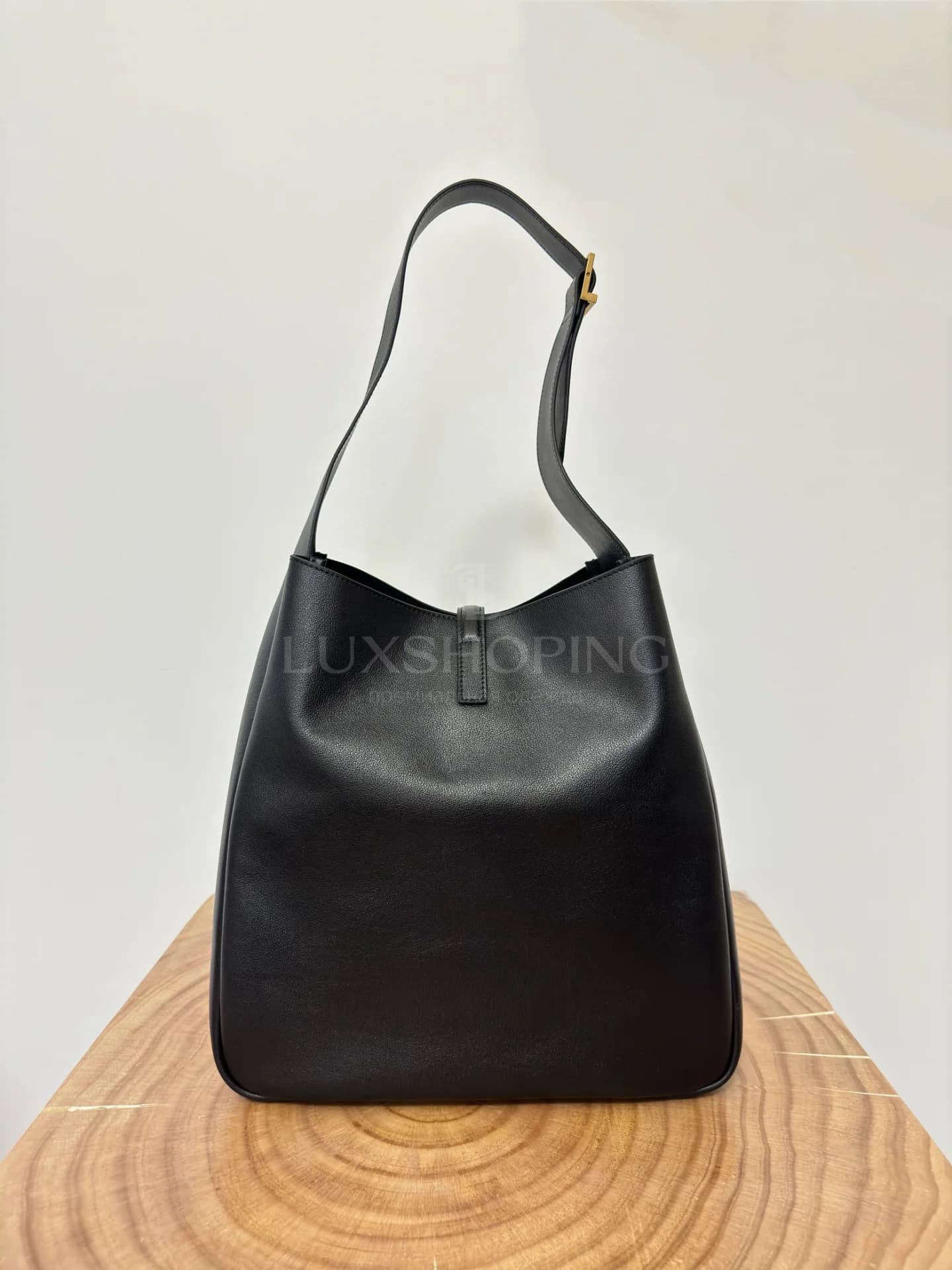 Сумка YSL Hobo 30×31×13 см черная - фото 8