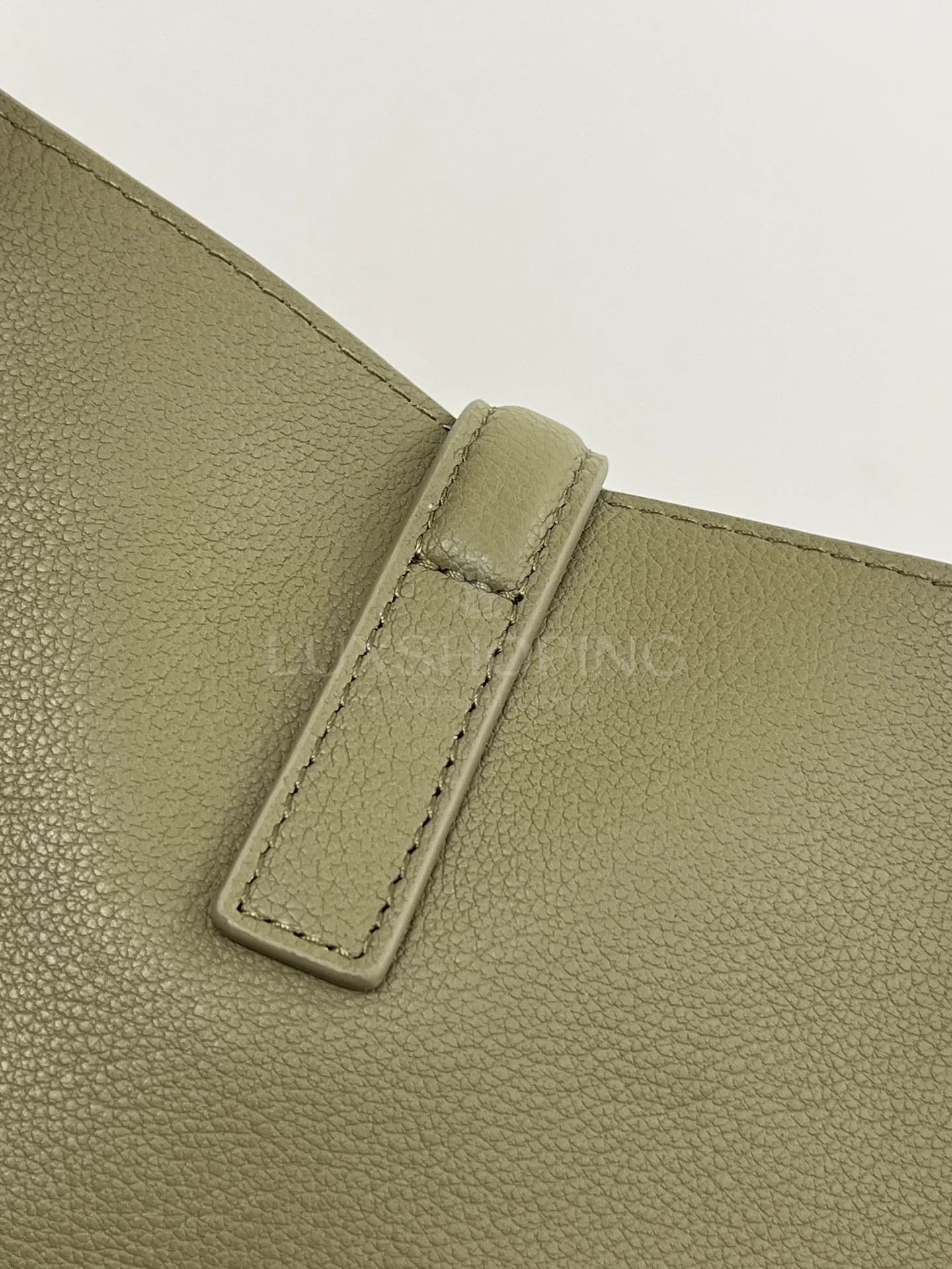 Сумка YSL Hobo 30×31×13 см зеленая - фото 6