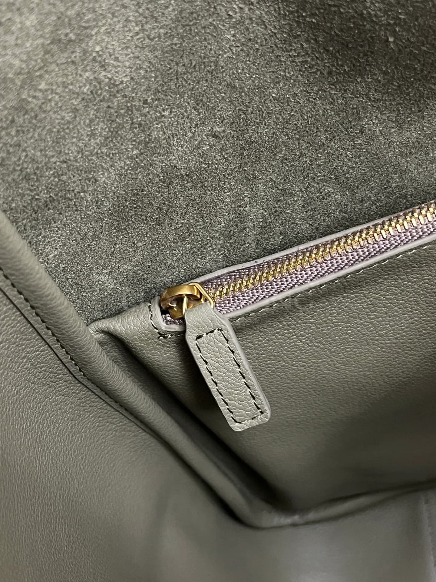 Сумка YSL Hobo 30×31×13 см зеленая - фото 7