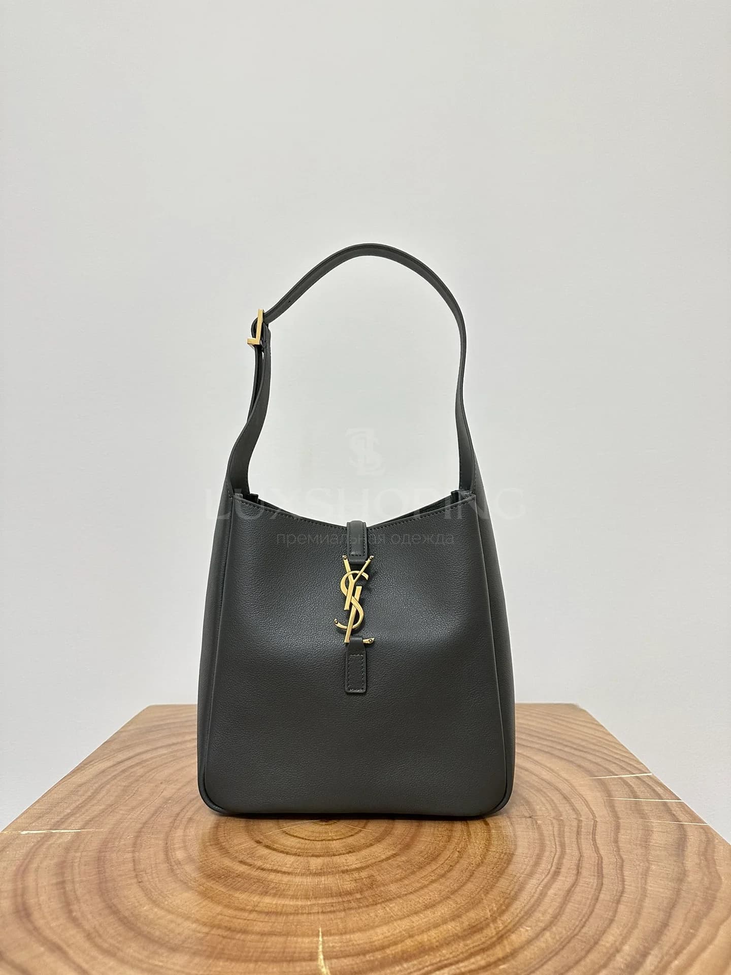 Сумка YSL Hobo 22×22×10 см черная 2 - фото 2