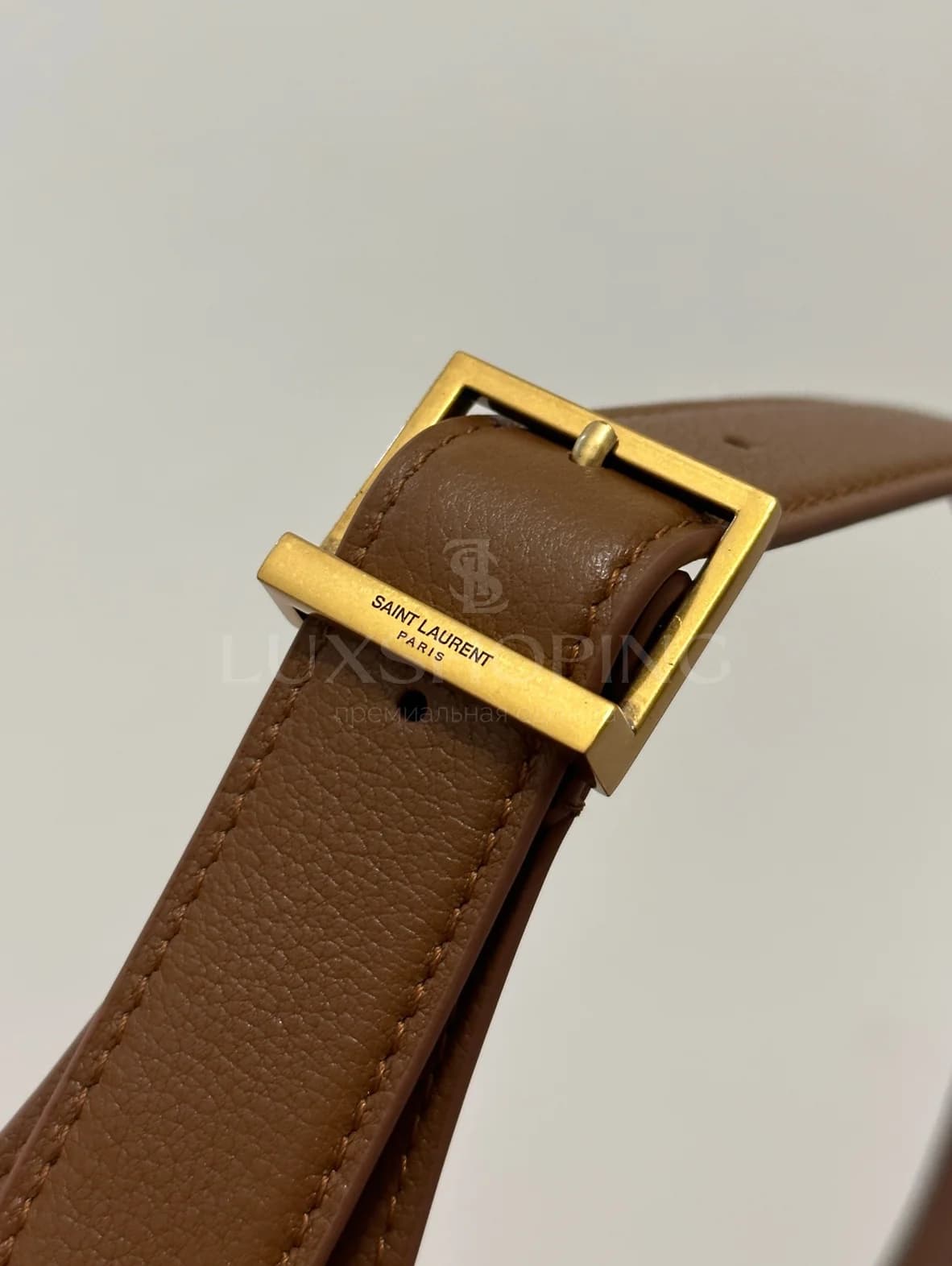 Сумка YSL Hobo 22×22×10 см карамель - фото 5