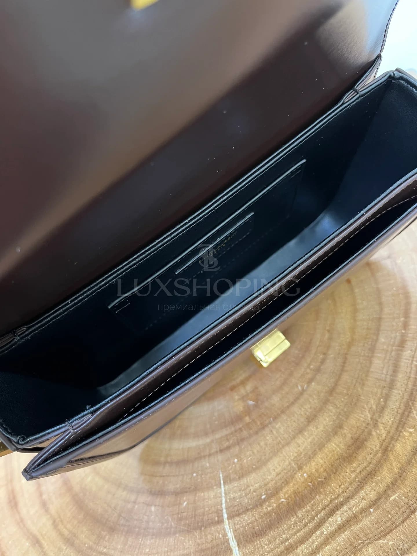 Сумка YSL Solferino Box  23×16×6 cm бордо - фото 8