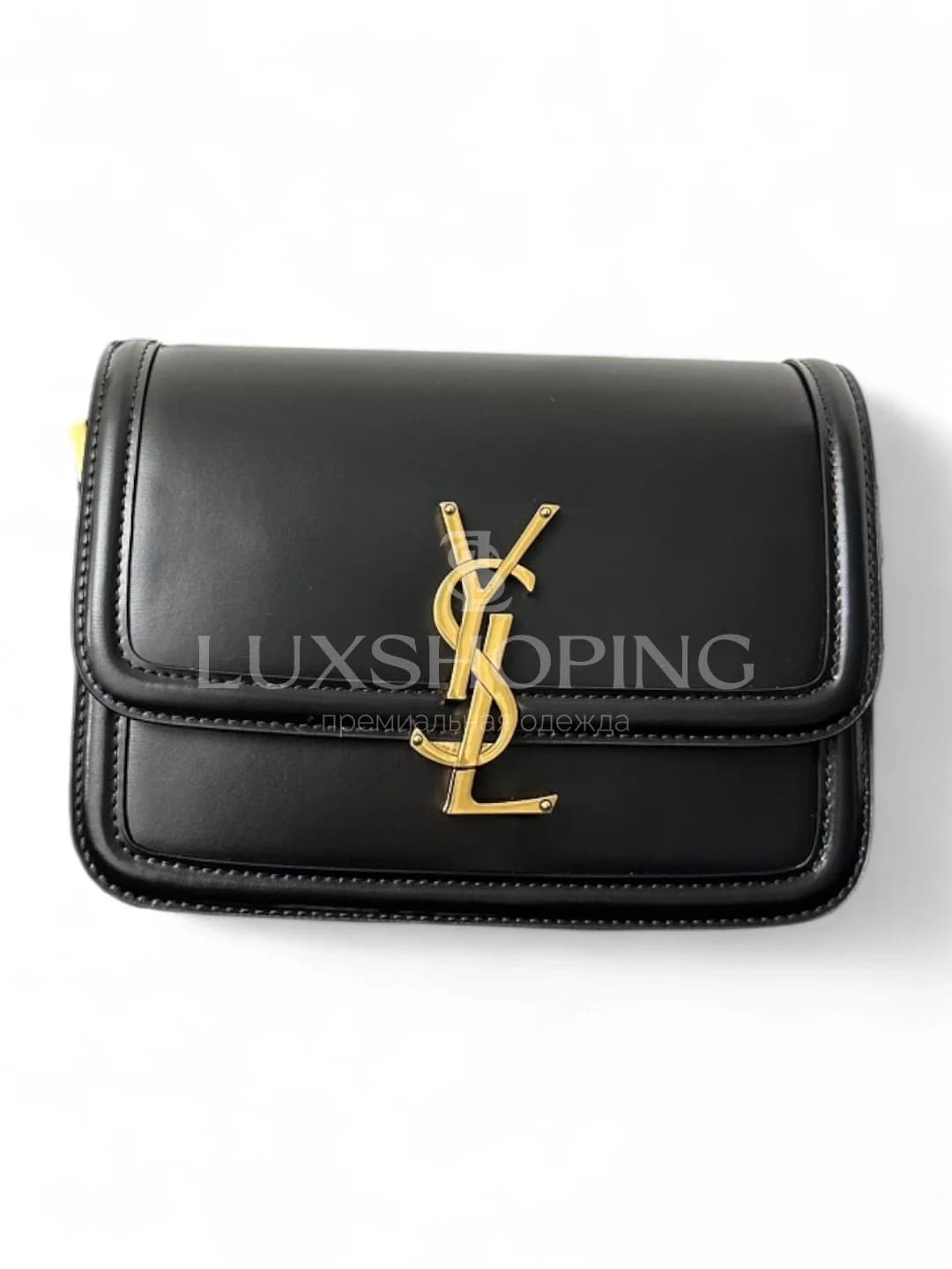 Сумка YSL Solferino Box 19x13x5 cm черная