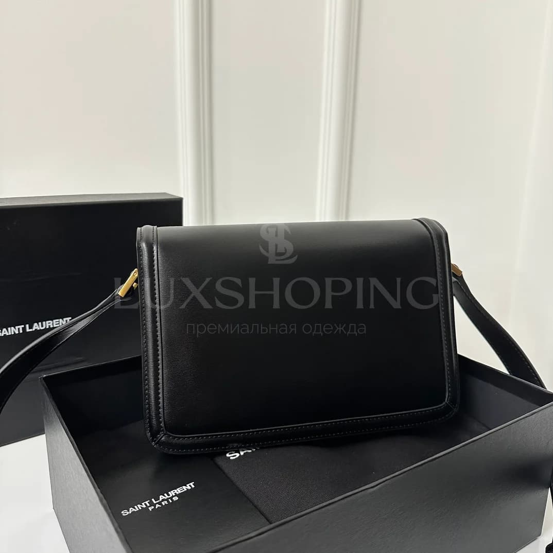 Сумка YSL Solferino Box  23×16×6 cm черная - фото 10