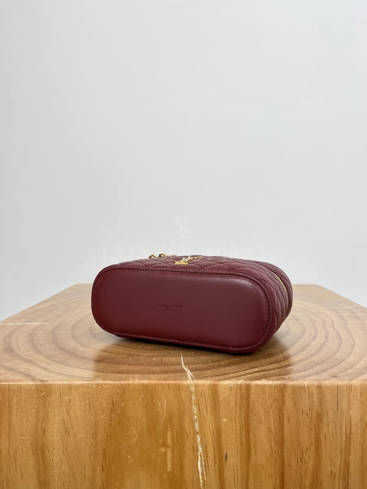Сумка YSL Gaby Mini 18×11×6.5 см бордо - фото 9