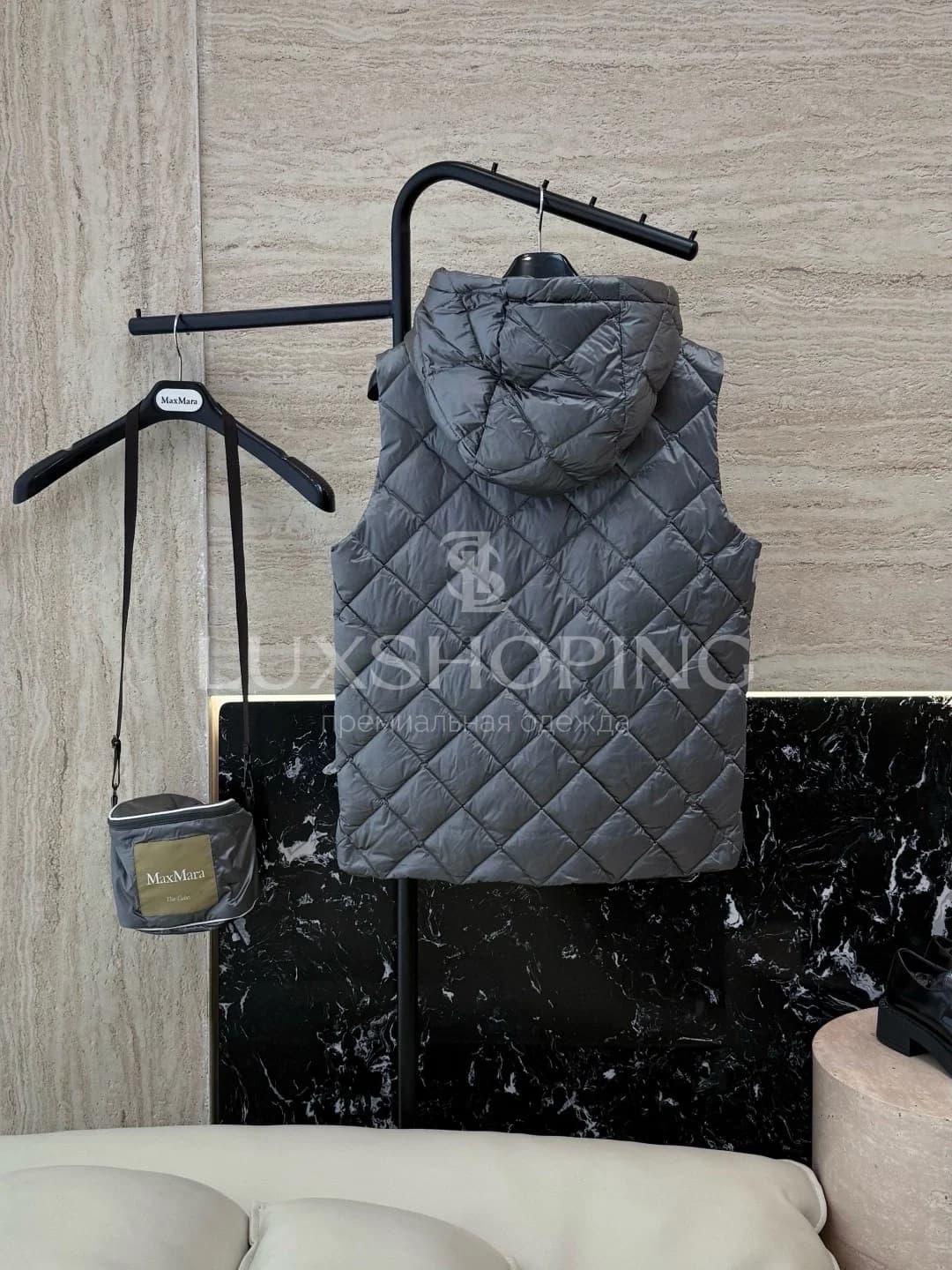 MaxМara Водоотталкивающий утепленный жилет - фото 4