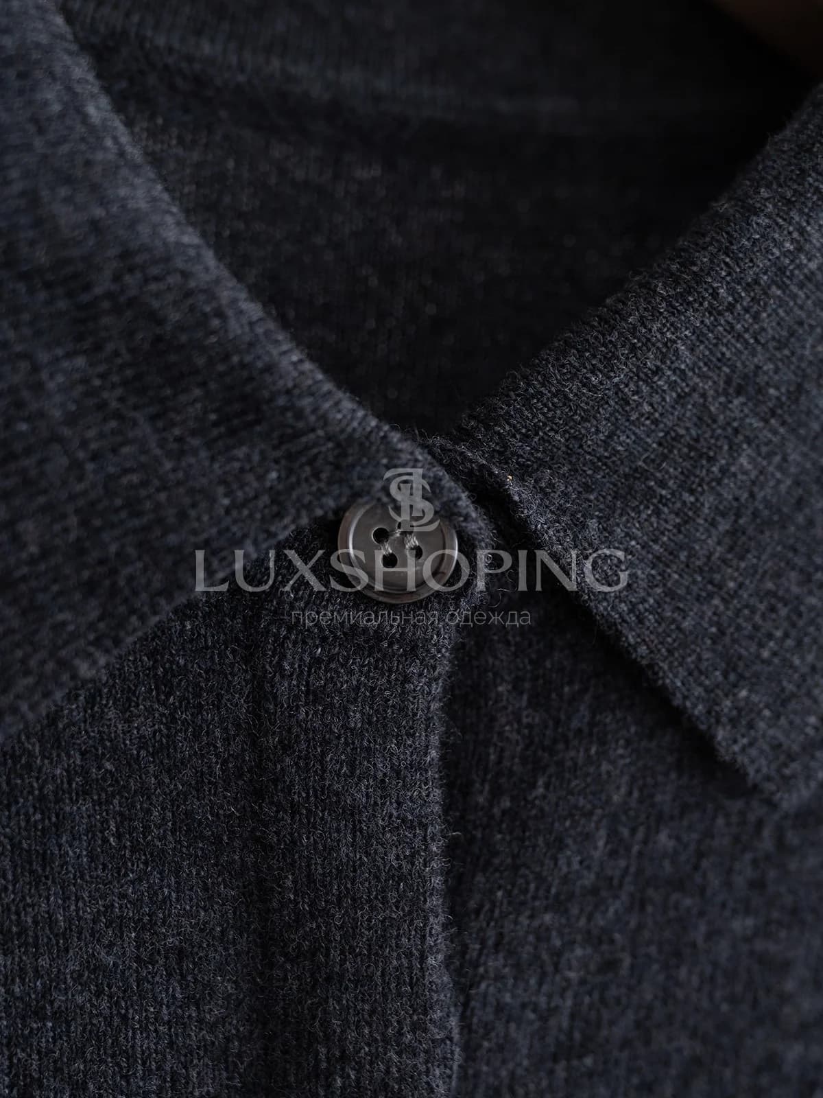 Роскошная блуза-рубашка из кашемира и шерсти от The Row - фото 5