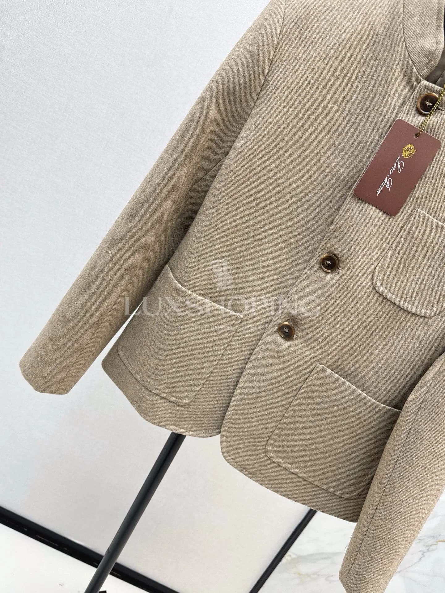 Loro Piana Жакет с воротником-стойкой прямого кроя - фото 6