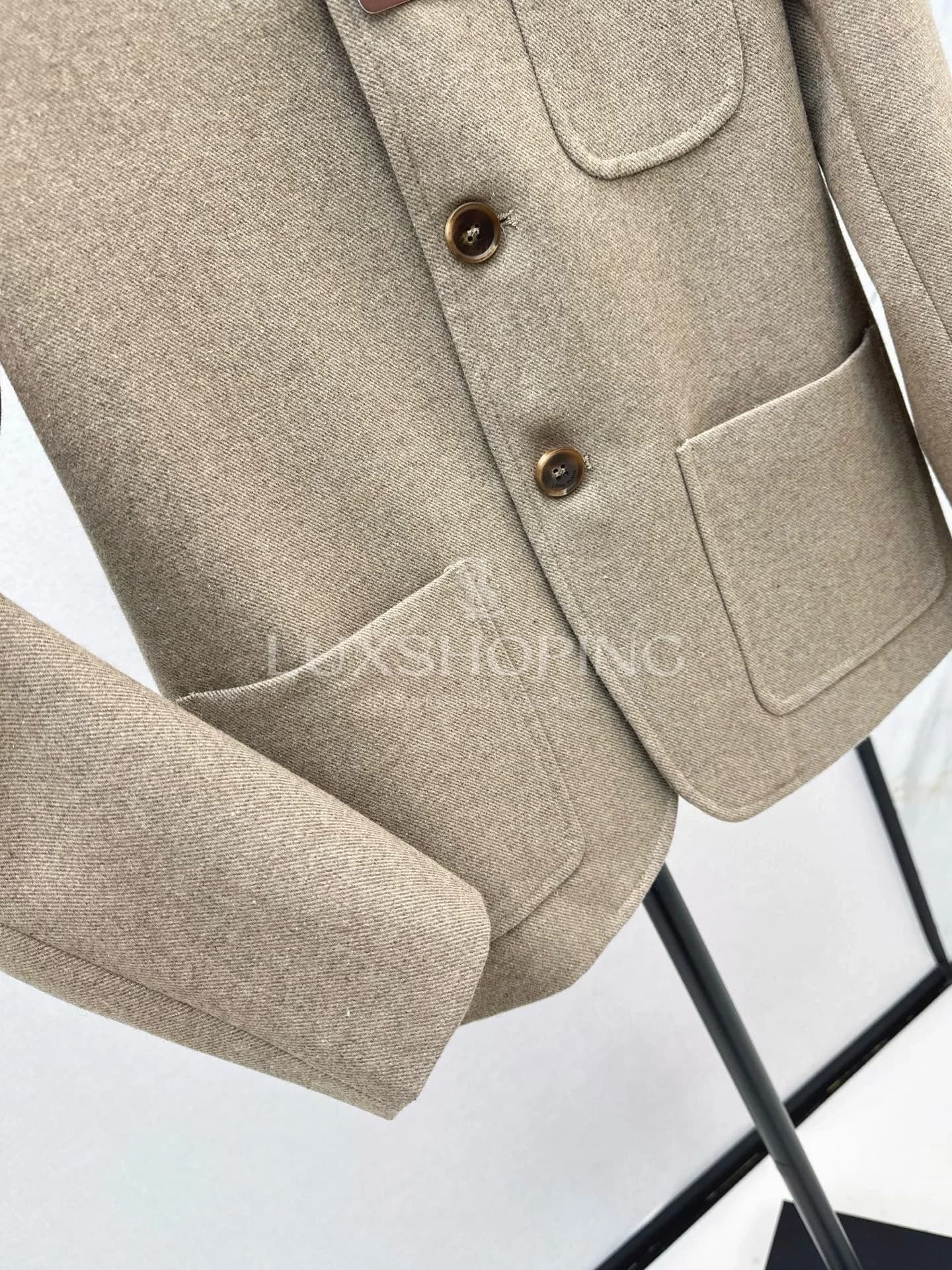 Loro Piana Жакет с воротником-стойкой прямого кроя - фото 7