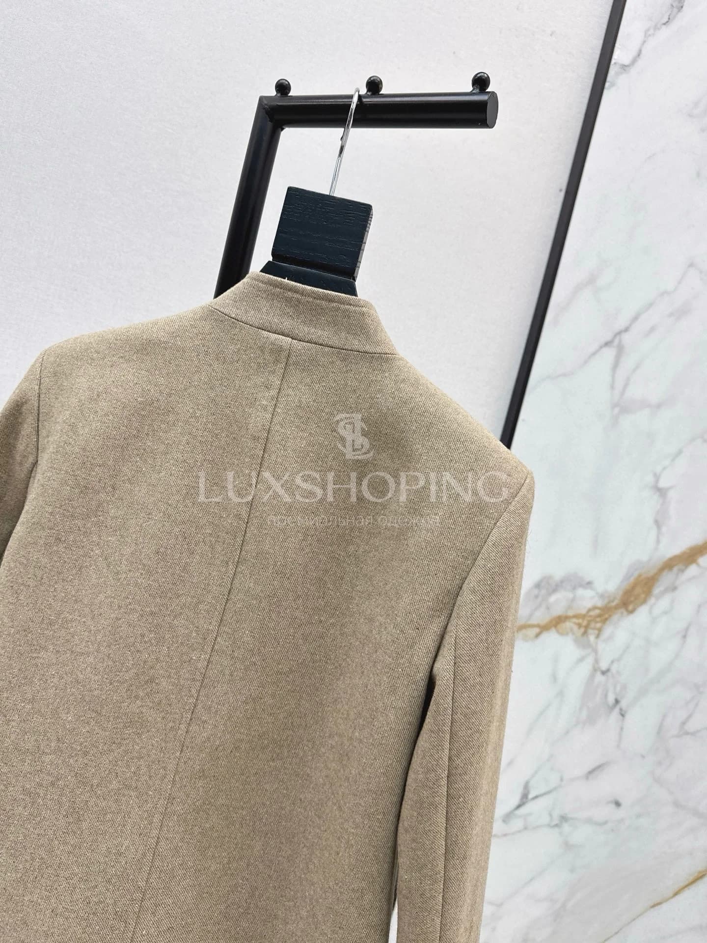 Loro Piana Жакет с воротником-стойкой прямого кроя - фото 9