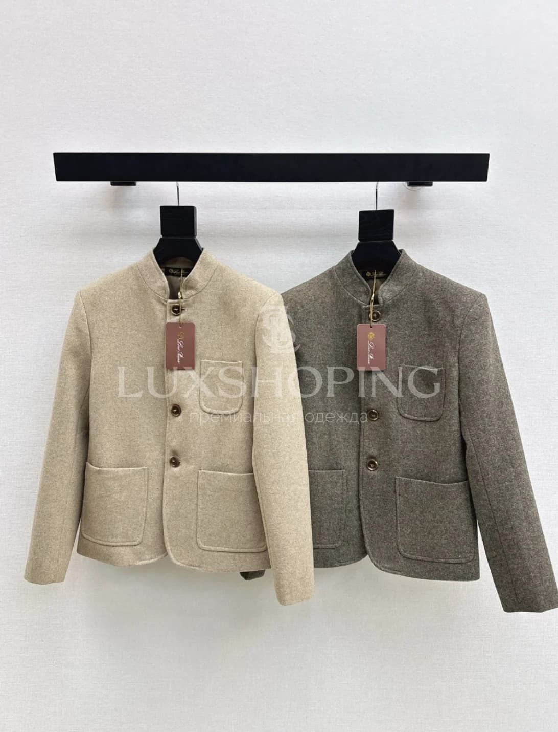 Loro Piana Жакет с воротником-стойкой прямого кроя - фото 10