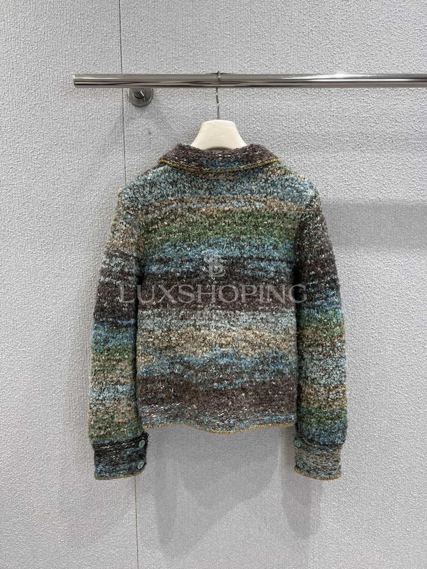 Chanel Жакет из кашемира из коллекции Métiers d’Art 25K с эффектом ручной вязки - фото 4