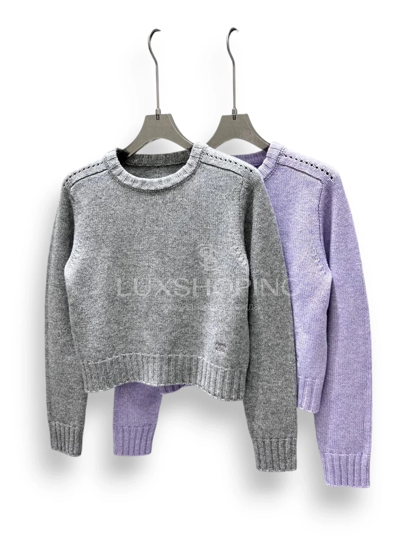 Celine Кашемировый свитер с круглым вырезом, коллекция 25FW